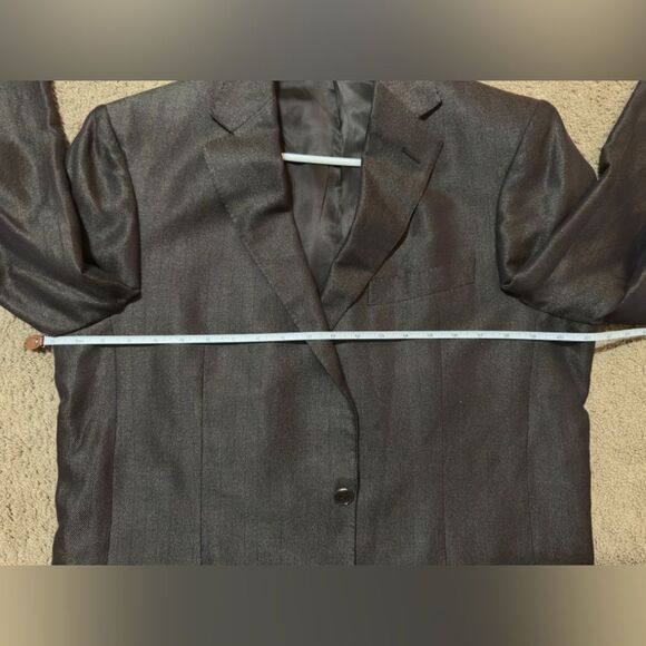 Ermenegildo Zegna Custom Chocolate Brown Blazer. - Picture 6 of 6